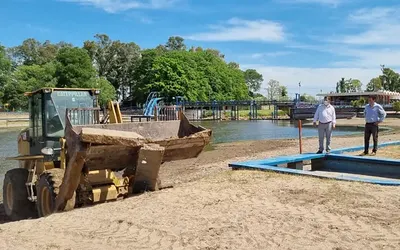 Azul: Acondicionan el balneario municipal