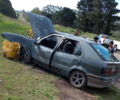 Mar del Plata: Dejó manejar a su hija de nueve años y chocaron