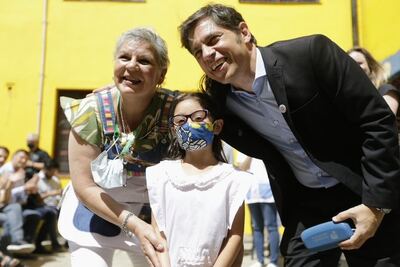 El gobernador bonaerense participó de la entrega de anteojos del programa Ver Para Aprender