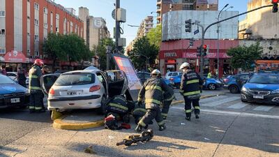 Murió una mujer que fue atropellada en Balvanera
