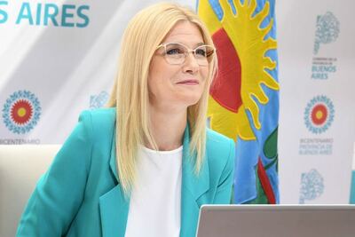 Verónica Magario se encuentra aislada por ser contacto estrecho de COVID-19