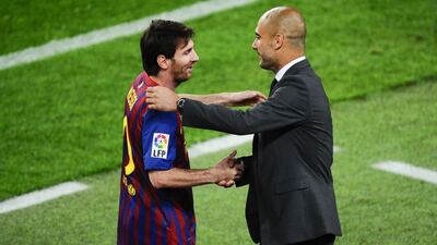 Un viejo amor: Guardiola habló de Messi y dijo "en mi carrera significa todo"