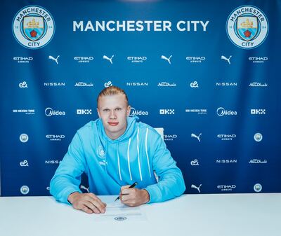 Un crack para Guardiola: el Manchester City hizo oficial la llegada de Haaland