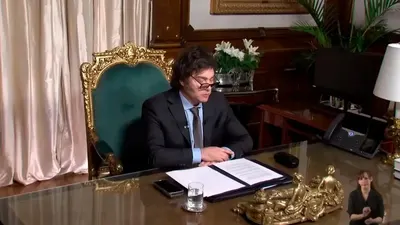 Milei presiona al Congreso por la Ley Ómnibus: "Se determina el destino de nuestra patria”