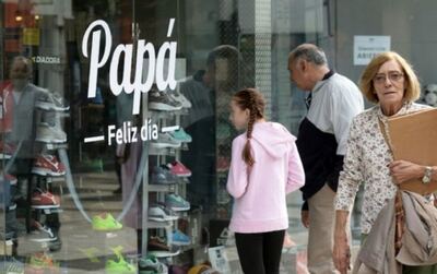 Las ventas por el Día del Padre cayeron un 1,7%