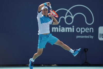 Cerúndolo y otro gran impacto: le ganó en sets corridos a Auger-Aliassime, seis del mundo, en el Masters 1000 de Miami