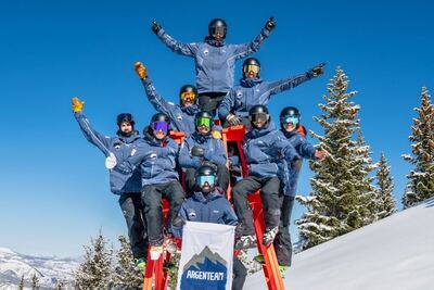Argentina gritó campeón mundial en esquí sincronizado en Aspen: secretos de un deporte que quiere ser olímpico