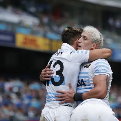 Los Pumas 7s avanzaron a los cuartos de final del Seven de Hong Kong