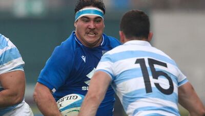 Un rugbier argentino sancionado por xenofobia fue convocado por Italia para jugar el Mundial