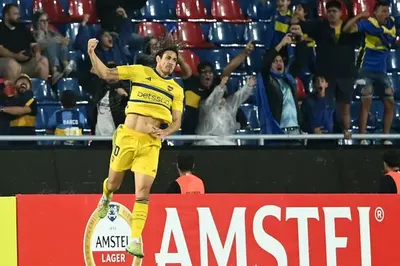 Copa Sudamericana: Boca reaccionó a tiempo ante Trinidense y ganó 2 a 1
