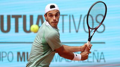 Fran Cerúndolo no pudo con Fritz en el Masters de Madrid