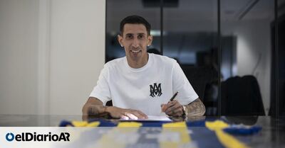 Entre lágrimas, Ángel Di María fue presentado en Rosario Central: "Estar acá es algo que soñaba"