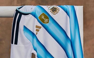 AFA lanzó la nueva camiseta de la selección argentina para el Mundial 2026