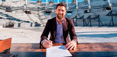 Lionel Messi compró un club de España