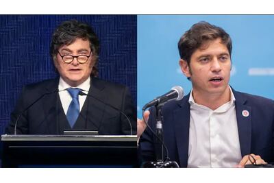 La caída de la gestión libertaria le da ventaja a Kicillof de cara a 2027