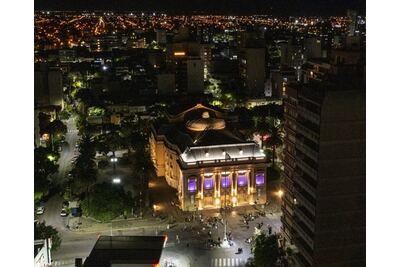 Bahía Blanca: Susbielles anunció el proyecto para iniciar las obras de reconstrucción del Teatro Municipal