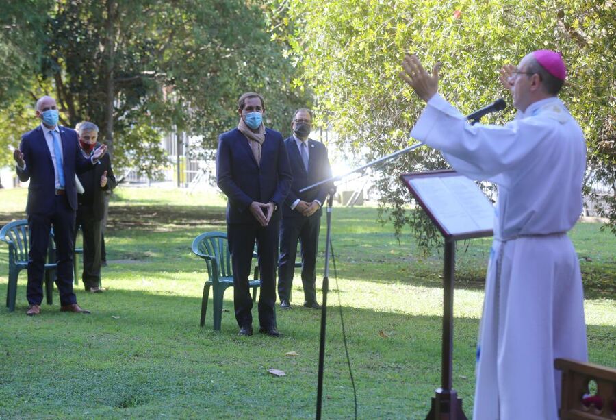 Con un mensaje de unidad, Garro participó de la tradicional celebración por el 25 de mayo