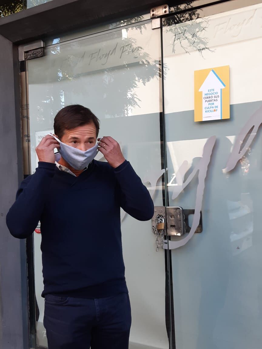 Lipovetzky recorrió La Plata: pidió que los restaurantes y bares no cierren sus puertas este fin de semana