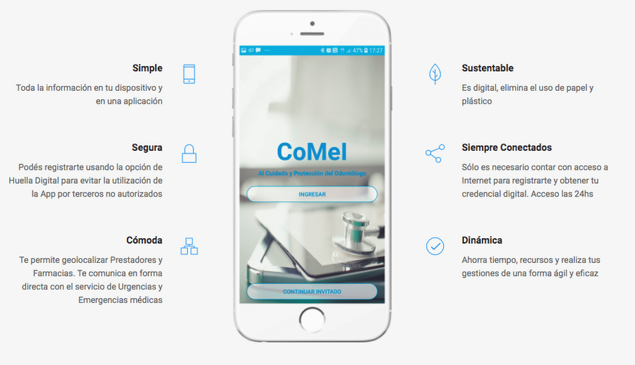 CoMeI MOVIL: Una app para los odontólogos bonaerenses