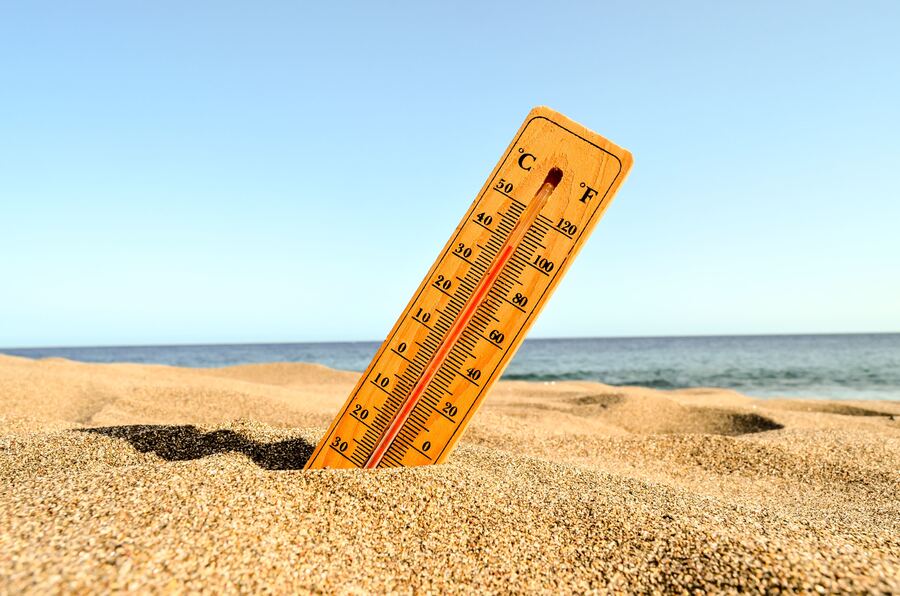 Se esperan temperaturas superiores a los 30° en casi todo el país