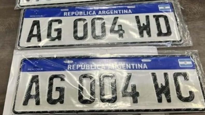 El Gobierno autorizó a circular con patentes de papel