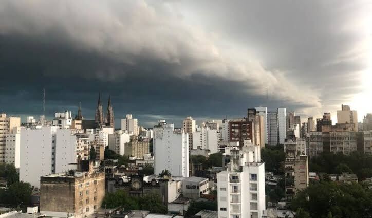 La Plata: Establecen el nivel de alerta "amarillo" por tormentas