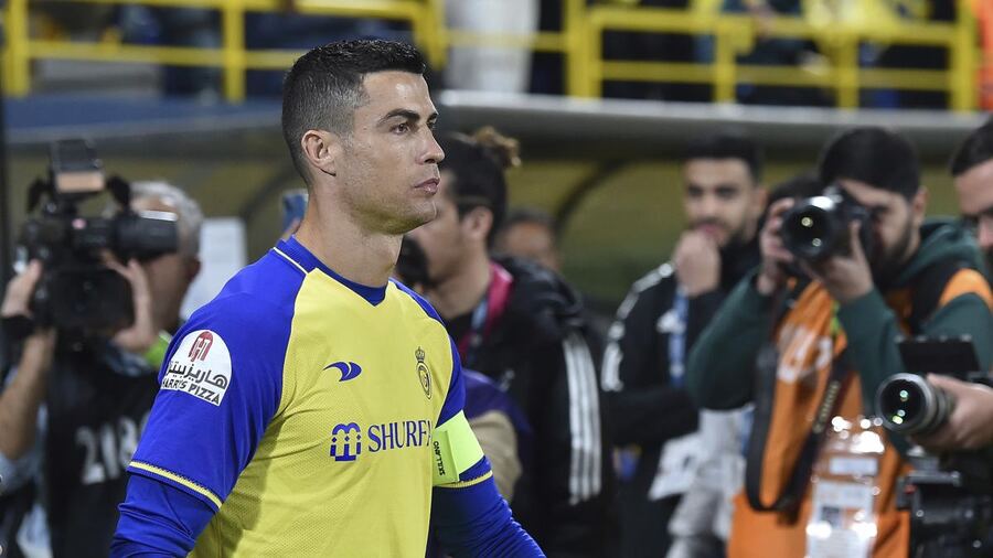 A CR7 en Arabia le gritaron que Messi era el mejor y así reaccionó