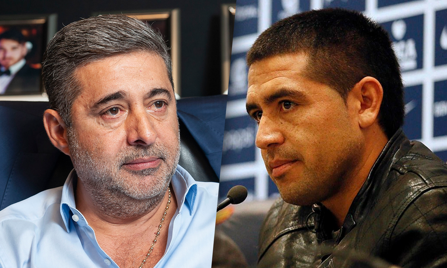 Angelici volvió a cargar contra Juan Román Riquelme