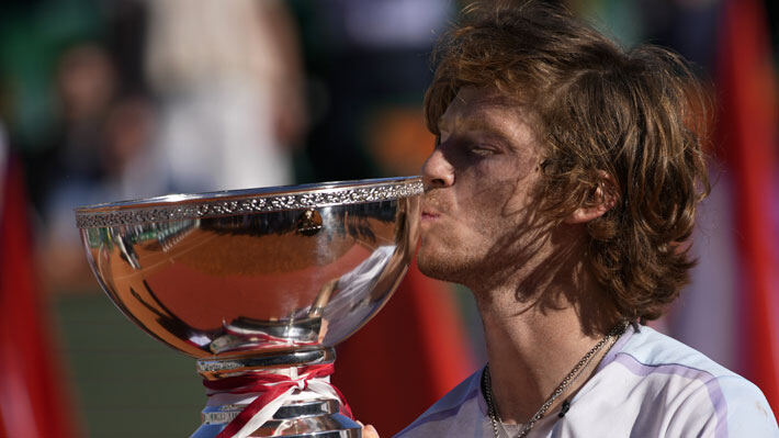 Masters 1000 de Montecarlo: Andrey Rublev se consagró campeón