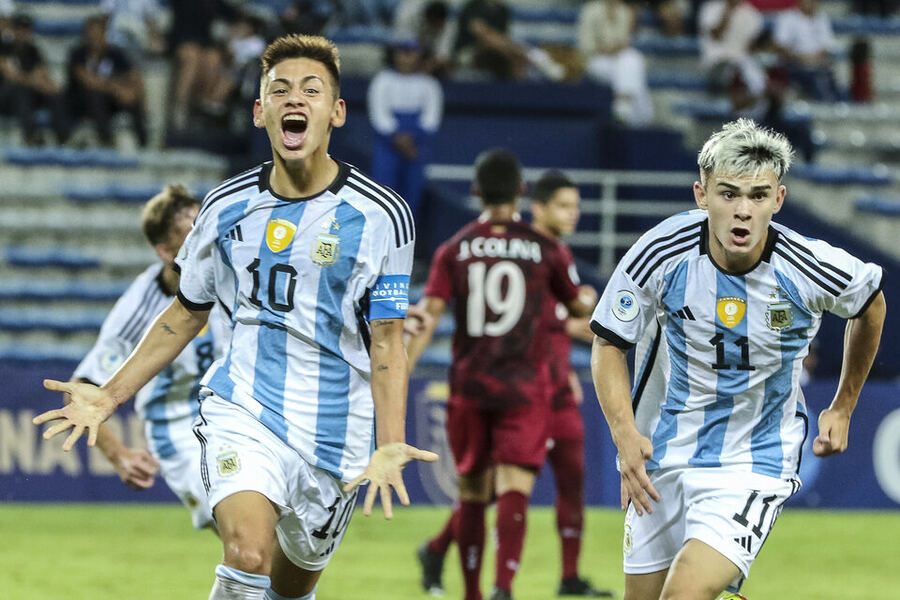 Sudamericano Sub 17: Argentina le ganó a Venezuela