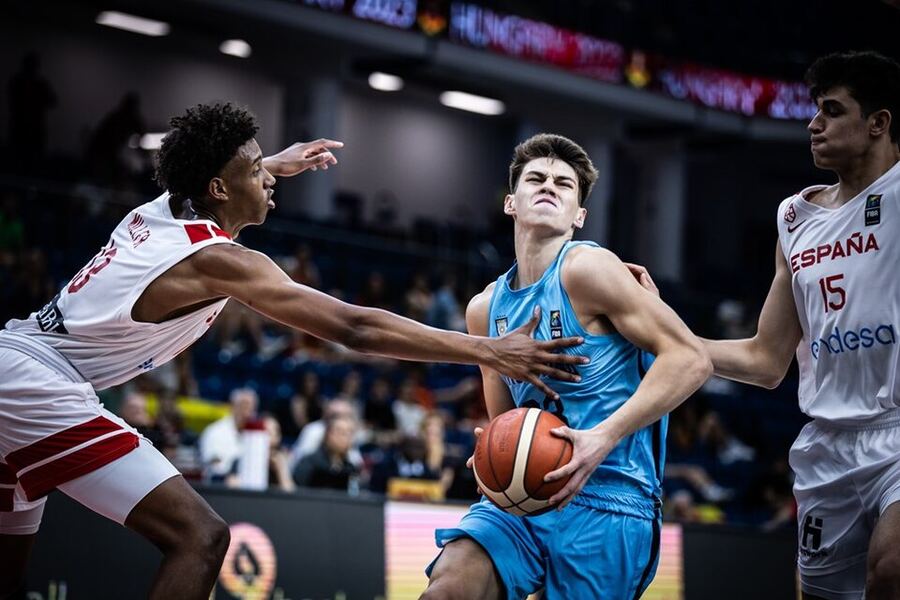 Mundial Sub-19 de básquet: Argentina, eliminada por España