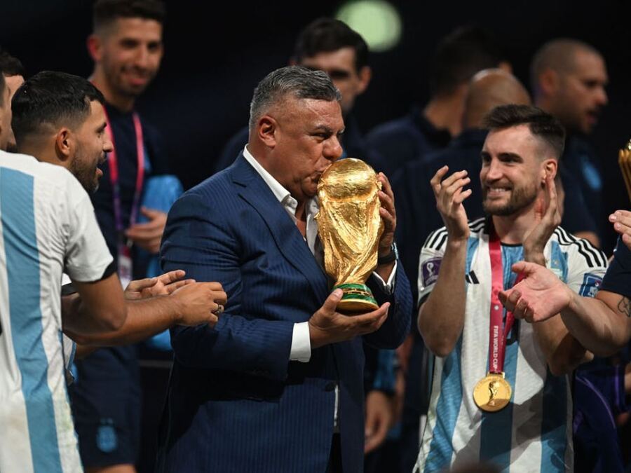 El mensaje del Chiqui Tapia a nueve meses del titulo mundial de la Selección Argentina