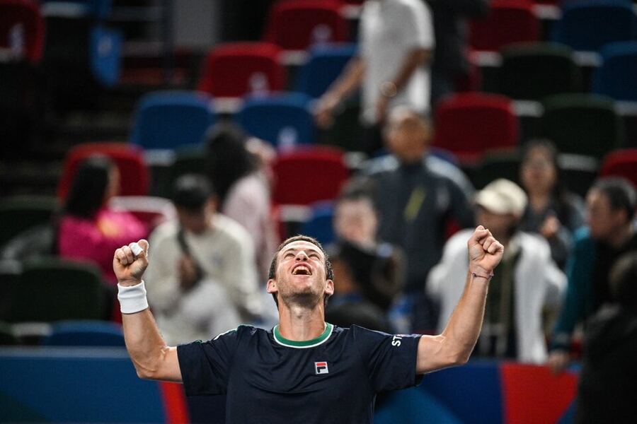 El Peque Schwartzman logró la mejor victoria de la temporada