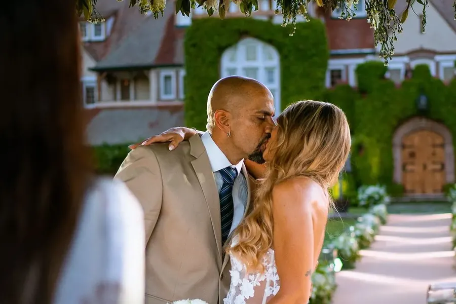 El romántico casamiento de Juan Sebastián Verón y Valentina Martín
