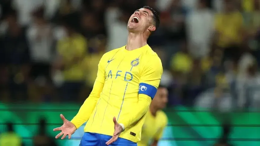 El blooper insólito de Cristiano Ronaldo antes de ser eliminado por Hernán Crespo