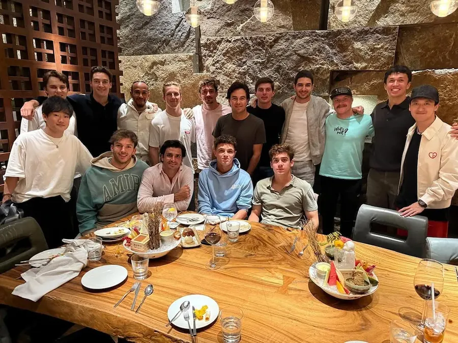 La teoría que es viral en las redes sobre Franco Colapinto en la cena de fin de año de la Fórmula 1